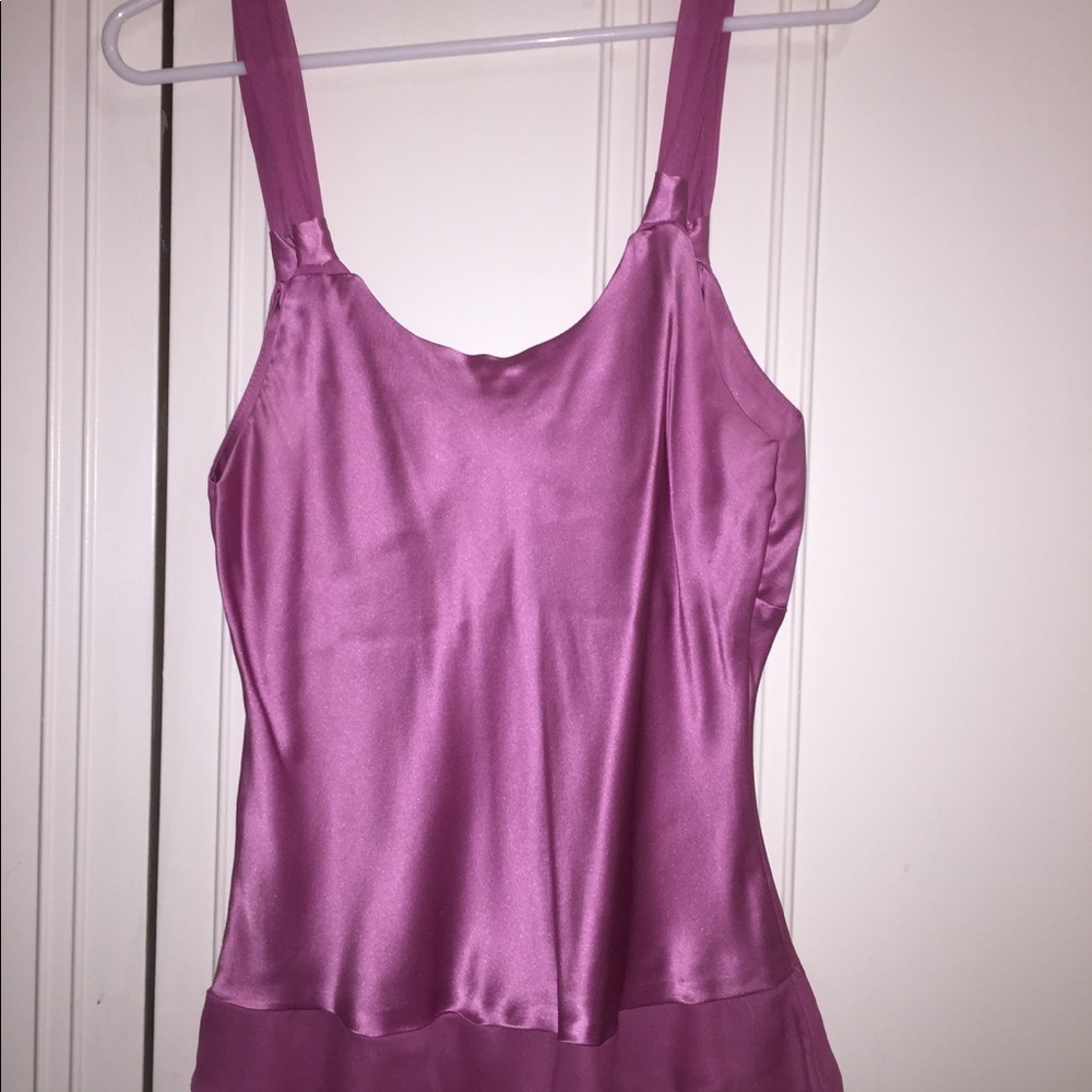Pink dressy tank top - Picture 3 of 7